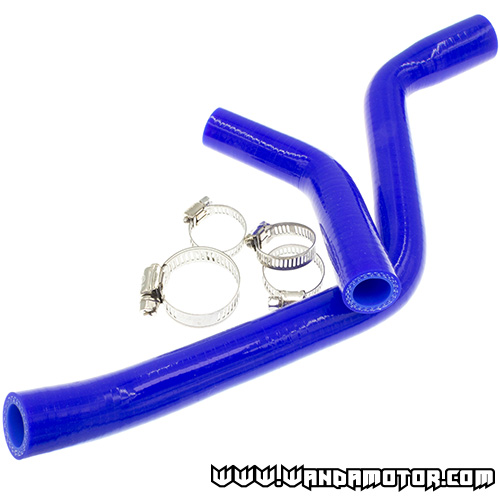 Radiator hose kit Derbi Euro3 blue